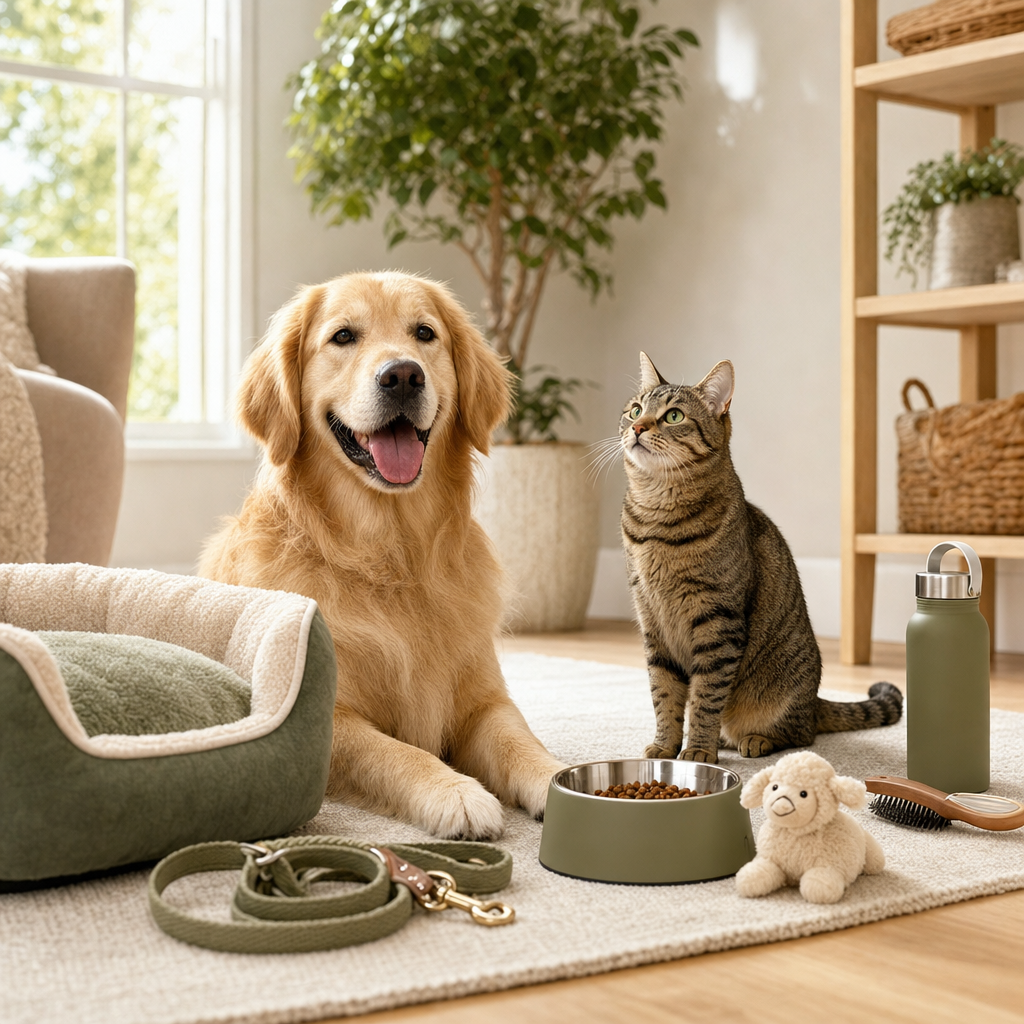 Essential pet products for everyday care and companionship